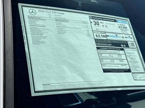 New 2026 Mercedes-Benz CLA 250 image 28