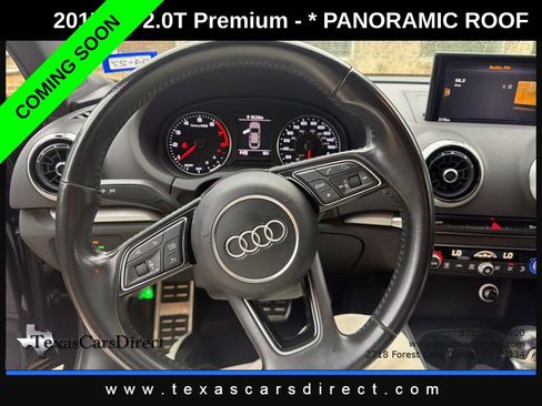 Used 2017 Audi A3 2.0T Premium w/ Convenience Package FWD image 7