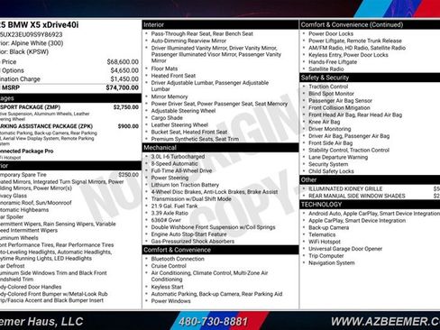 Used 2025 BMW X5 xDrive40i w/ M Sport Package AWD/4WD image 3