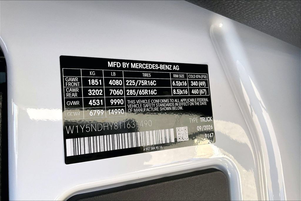 New 2026 Mercedes-Benz Sprinter 3500 image 11