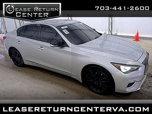 Used 2018 INFINITI Q50 Luxe w/ Essential Package (3.0T Luxe) image 1