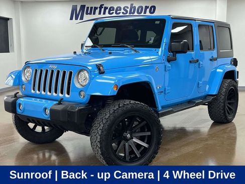 Used 2018 Jeep Wrangler Unlimited Sahara w/ Connectivity Group image 1