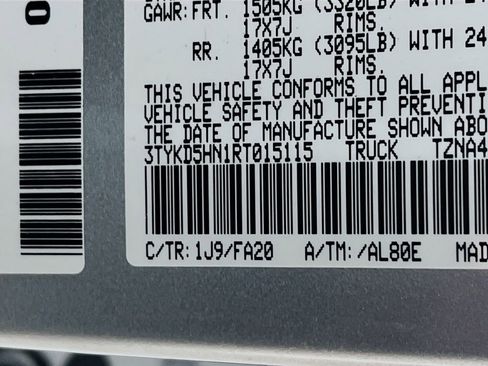 Certified 2024 Toyota Tacoma SR image 27