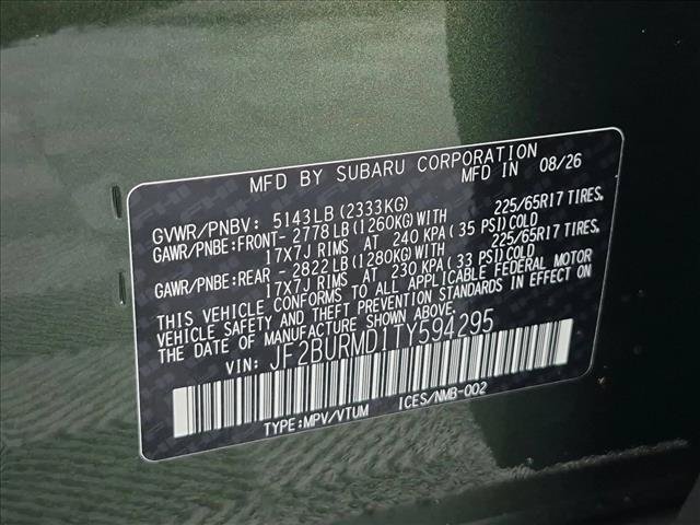 New 2026 Subaru Outback Wilderness AWD/4WD image 18