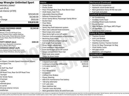 Used 2012 Jeep Wrangler Unlimited Sport image 10