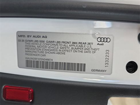 Certified 2025 Audi A6 3.0T Prestige w/ Prestige Package image 33