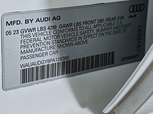 Used 2023 Audi A3 2.0T Premium w/ Convenience Package FWD image 24
