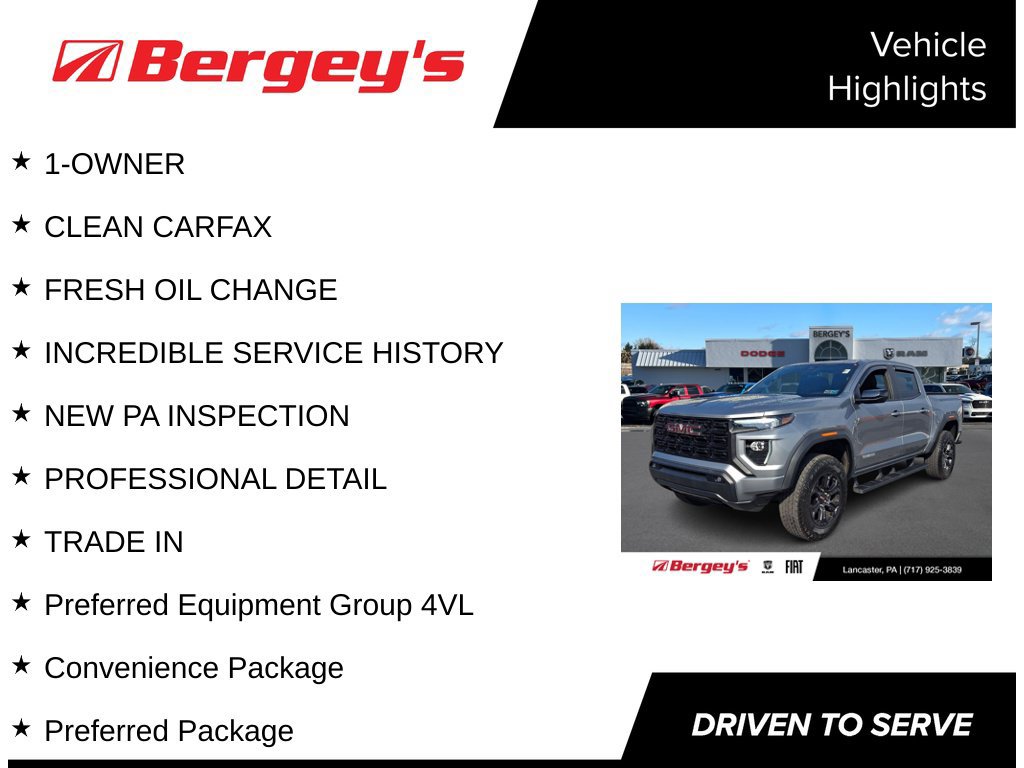 Used 2025 GMC Canyon Elevation w/ Convenience Package AWD/4WD image 5