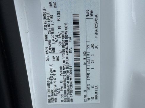 Certified 2021 Ford F250 XL w/ Power Equipment Group image 21