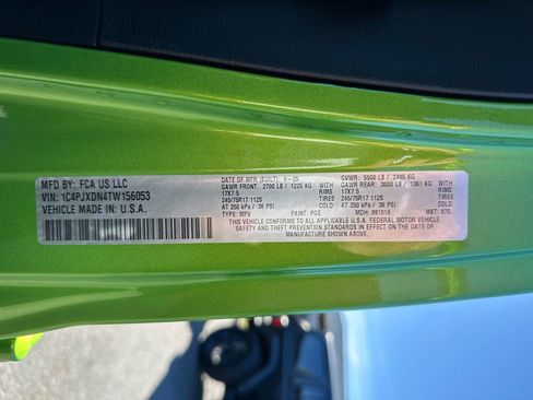 New 2026 Jeep Wrangler Sport image 30