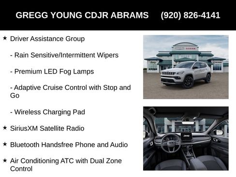 New 2026 Jeep Compass Latitude w/ Quick Order Package 29K image 19