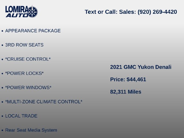 Used 2021 GMC Yukon Denali AWD/4WD image 9
