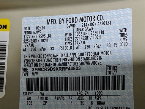 Used 2024 Ford Bronco Sport Badlands w/ Premium Package image 29