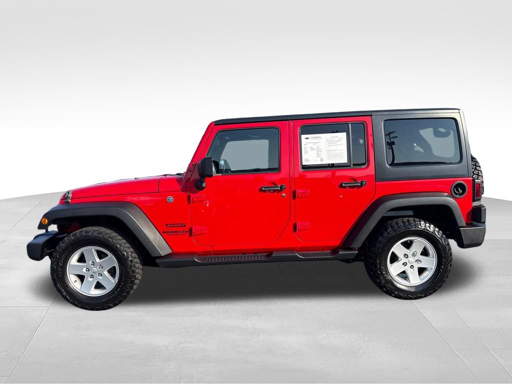Used 2016 Jeep Wrangler Unlimited Sport w/ Quick Order Package 24S AWD/4WD image 4