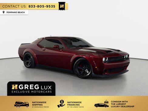 Used 2018 Dodge Challenger SRT Hellcat RWD image 1