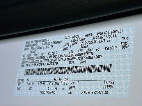 New 2026 Ford Transit 350 148 High Roof Extended DRW image 16