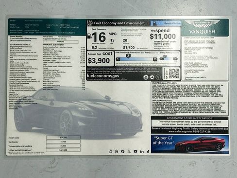 New 2026 Aston Martin Vanquish Convertible image 17