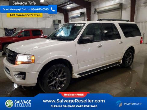 Used 2017 Ford Expedition EL Limited w/ Limited Appearance Package AWD/4WD image 1