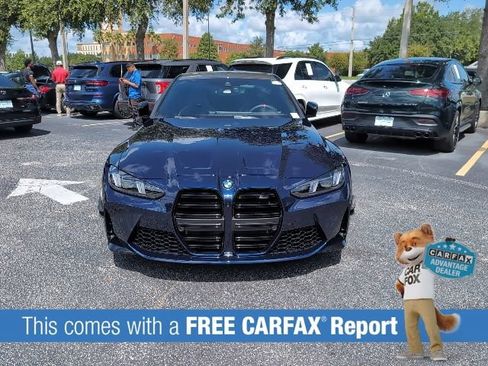 Used 2025 BMW M4 Competition w/ Executive Package RWD image 2
