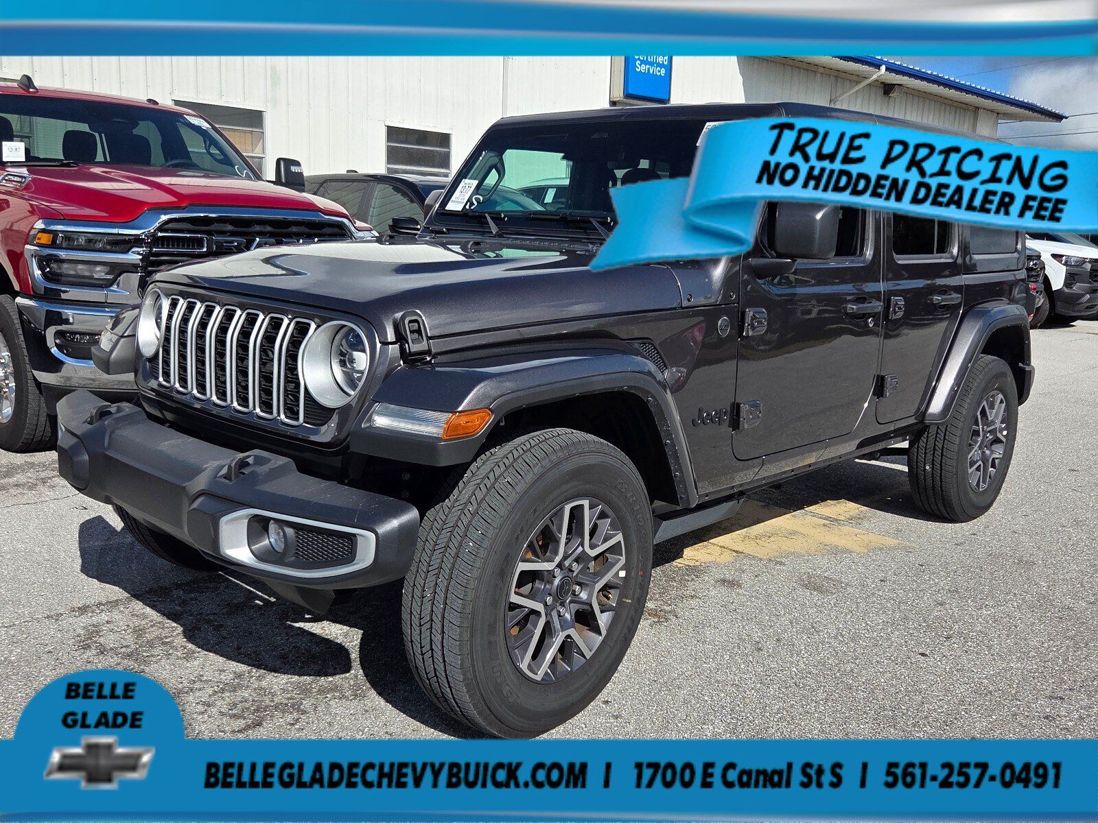 Used 2026 Jeep Wrangler Unlimited Sahara AWD/4WD image 1
