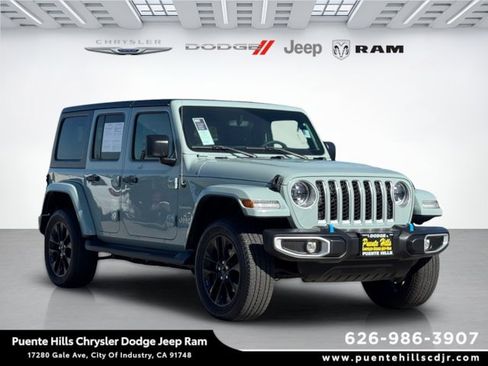 Used 2023 Jeep Wrangler Unlimited Sahara image 1