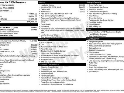 Used 2026 Lexus NX 350h AWD w/ Accessory Package (2T)