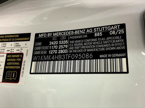 New 2026 Mercedes-Benz CLE 300 4MATIC Cabriolet image 12