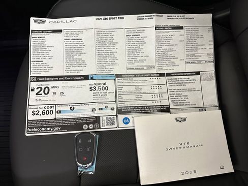 Certified 2025 Cadillac XT6 Sport w/ Technology Package image 26