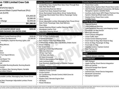 Used 2026 RAM 1500 Limited w/ Body Color Bumper Group image 26