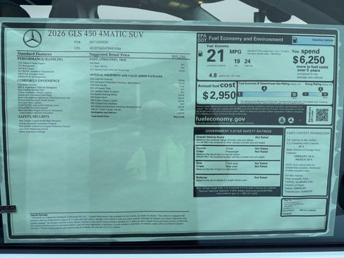 Used 2026 Mercedes-Benz GLS 450 4MATIC image 39