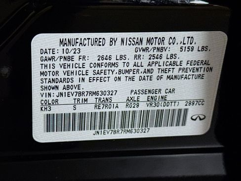 Certified 2024 INFINITI Q50 Luxe w/ Cargo Package AWD/4WD image 42