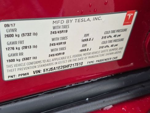 Used 2017 Tesla Model S 75D AWD/4WD image 15