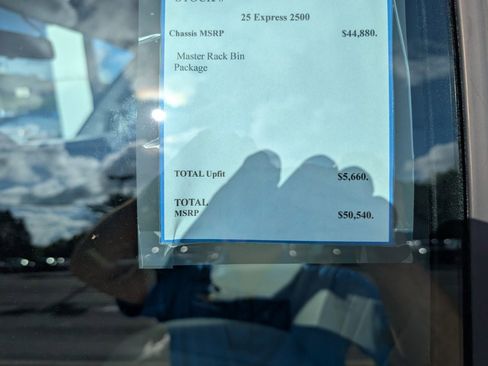 New 2025 Chevrolet Express 2500 w/ Communications Package image 19