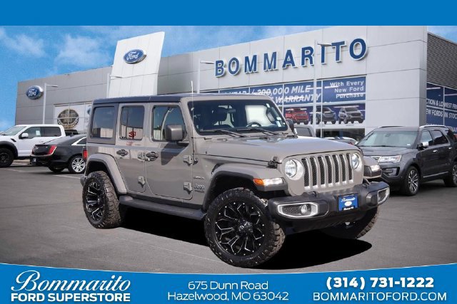 Used 2021 Jeep Wrangler Unlimited Sahara w/ Cold Weather Group AWD/4WD image 1