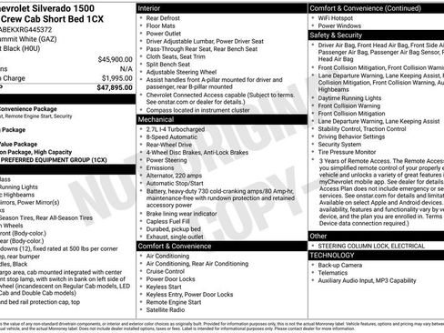 Used 2024 Chevrolet Silverado 1500 Custom RWD image 6