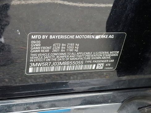 Used 2021 BMW 330i xDrive Sedan w/ Premium Package image 20