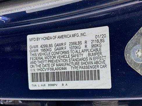 Used 2020 Honda Accord EX-L image 12