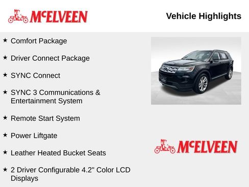 Used 2018 Ford Explorer XLT w/ Equipment Group 202A FWD image 6