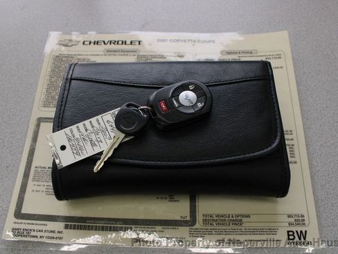 Used 2007 Chevrolet Corvette Coupe w/ Preferred Equipment Group RWD image 52