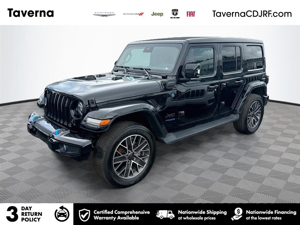 Certified 2022 Jeep Wrangler Unlimited Sahara AWD/4WD image 1