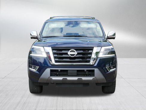Certified 2024 Nissan Armada Platinum w/ Captain's Chairs Package AWD/4WD image 2