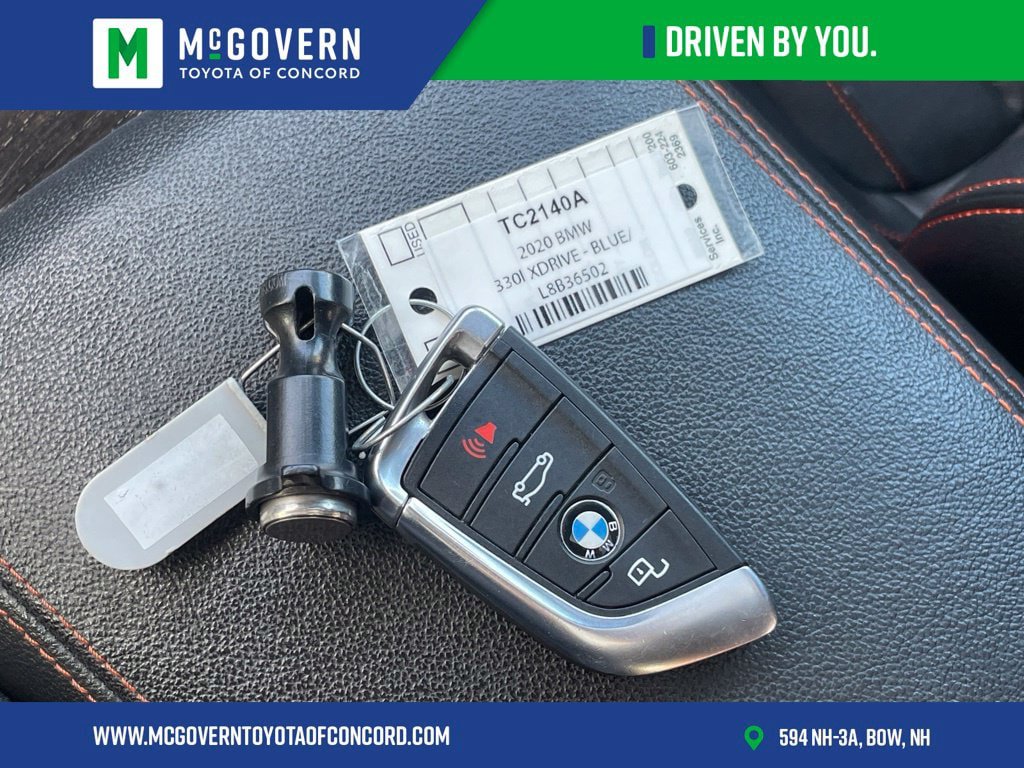 Used 2020 BMW 330i xDrive Sedan w/ Premium Package AWD/4WD image 39