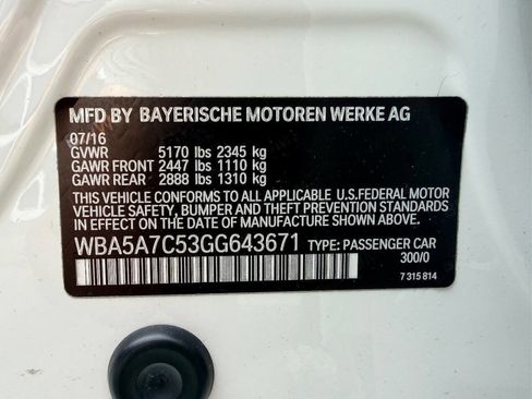 Used 2016 BMW 528i xDrive Sedan image 42