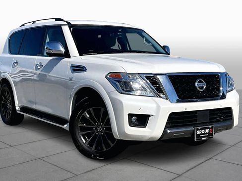 Used 2020 Nissan Armada Platinum w/ Captain's Chairs Package image 2