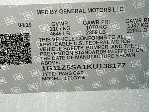 Used 2019 Chevrolet Impala LT FWD image 21