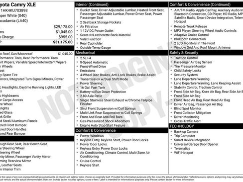 Used 2019 Toyota Camry XLE image 17