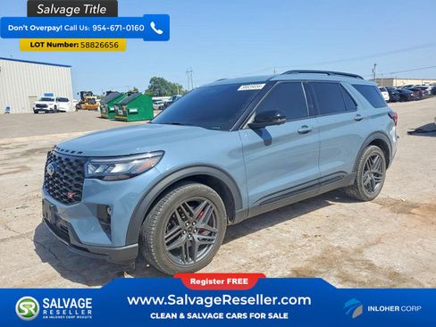 Used 2025 Ford Explorer ST w/ Sun And Sound Package AWD/4WD image 1