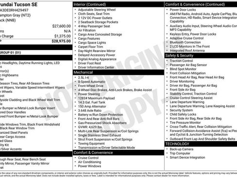 Certified 2024 Hyundai Tucson SE image 27