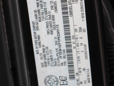 Used 2023 Ford F150 Lariat w/ Equipment Group 502A High image 35