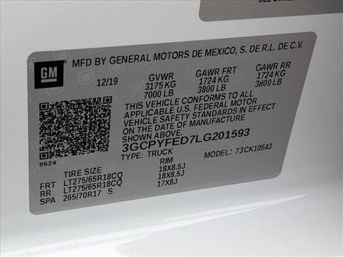 Used 2020 Chevrolet Silverado 1500 LT Trail Boss AWD/4WD image 16